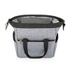 MLB Atlanta Braves On The Go Soft Lunch Bag Cooler - Heathered Gray - 2 of 4
