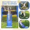 Jump Into Fun 7FT Trampoline For Kids With Enclosure, Ladder, Slide, UV Protection Device Easy To Install & Built To Last Hexagon Trampoline - 3 of 4