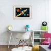 Stupell Industries Soaring Through Space Framed Print Under Glass Art - 3 of 4