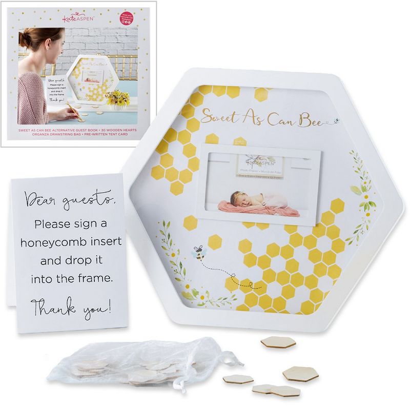 Kate Aspen Baby Shower Guest Book Alternative - Sweet as Can Bee | 22113NA, 1 of 10