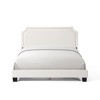 Okak Queen/Full Size Primary Bedroom Bed Frame with Linen Upholstered Headboard,Modern Platform Bed No Box Spring Needed - 3 of 4