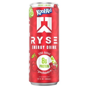 RYSE Energy with Pro Cherry Limeade Energy Drink - 12 fl oz Can - 1 of 4
