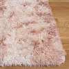 Rainbow Shag RBO100 Flatweave-Power Loomed Skid-Resistant Indoor Rugs - Safavieh - 3 of 4