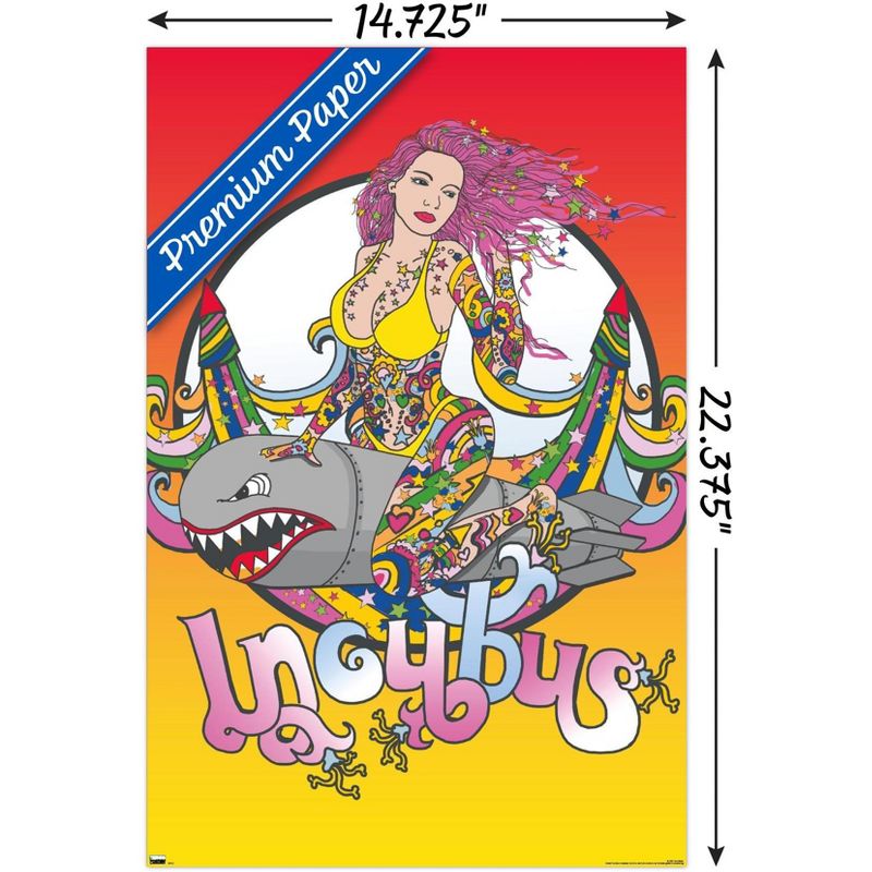 Trends International Incubus - Bomb Girl Unframed Wall Poster Prints, 3 of 7