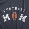 Womens Football Mom T Shirt Funny Cool Mothers Day Gift Foot Ball Lover Novelty Tee For Ladies - Crazy Dog Women's T Shirt - 2 of 4
