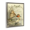 Stupell Industries Ducks with Pond Botanicals Black Framed Floater Canvas Wall Art - 3 of 4