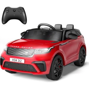 12V 2 Seater Ride on Car, Electric Remote Control Car for Kids with LED Lights, Music Players and Seat Belt, Children's Christmas and Birthday Gifts - 1 of 4