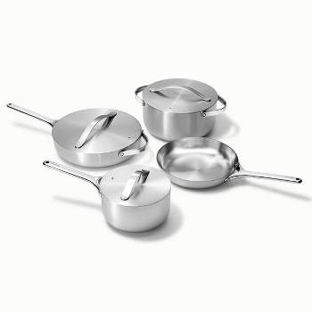 Caraway Home 9pc Stainless Steel Cookware Set