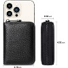 Maison Zipper Credit Card Holder Wallet for Women - 3 of 4