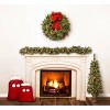 Haute Decor 30" Pre-Lit LED Classic Wreath - 2 of 3