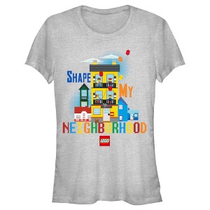 Juniors Womens LEGO® Shape My Neighborhood T-Shirt - 1 of 4