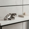 HomeRoots Set of Three Silver And Black Decorative Dominoes - 2 of 4
