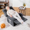 COMHOMA Power Lift Recliner, Oversized Chair with Side Pockets, Fabric Reclining Sofa Chair - 2 of 4