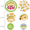 Big Dot of Happiness Taco 'Bout Fun - Fiesta Giant Circle Confetti - Party Decorations - Large Confetti 27 Count - 2 of 4