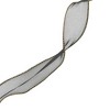 Unique Bargains Ribbon Gold-Edged Fishtail Organza Simple Style Polyester 354.33"x1.57" 1 Pc - 3 of 3