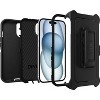 OtterBox COMMUTER SERIES case w/MagSafe for Apple iPhone 15 Plus - Black (77-93455) - Certified - 3 of 3