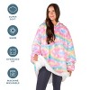 The Bare Homey - Adult Wearable Blanket - Fleece Side Pockets - 3 of 4