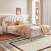 Bordered Area Rugs for Living Room, Modern Machine Washable Non Slip Low Pile Rug for Dining Room Home Office - 2 of 4