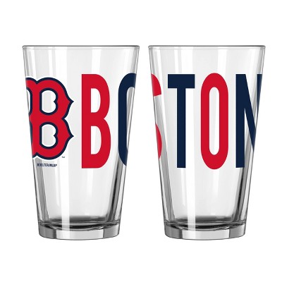 MLB Boston Red Sox Overtime Pint Glass - 16oz