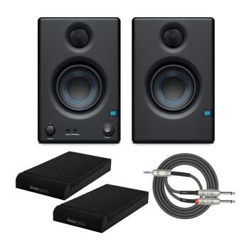 Presonus 2-Way 3.5 Near Field Studio Monitors with Isolation Pads and Cable
