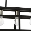 Livex Lighting Schofield 5 - Light Chandelier in  Black/Brushed Nickel - 2 of 4