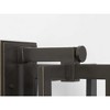 Progress Lighting Janssen 1-Light Wall Lantern in Oil Rubbed Bronze with Etched Glass Shade - 4 of 4