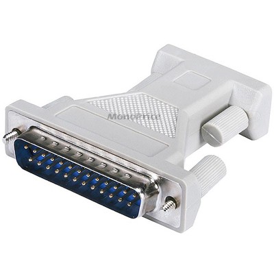  Monoprice Molded DB9 Female to DB25 Male Adaptor 