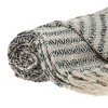 Parkland Collection,Ivy Transitional Beige 52" X 67" Woven Handloom Throw - 4 of 4