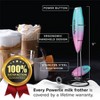 PowerLix Milk Frother Handheld Battery Operated Electric Whisk Foam Maker For Coffee With Stainless Steel Stand Included - 2 of 4