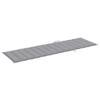 vidaXL Patio Sun Lounger with Cushion Solid Acacia Wood - 2 of 4