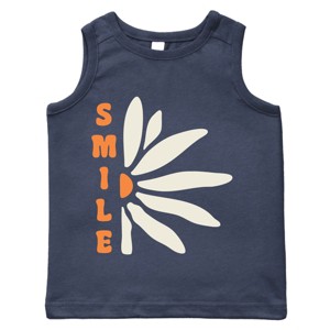 The Juniper Shop Smile Daisy Toddler Tank - 1 of 4