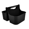 J&V TEXTILES Portable Shower Caddy, Bathroom Organizer Basket, Perfect Size for Dorm/College, Plastic Bath Tote, Dries Quickly with Drainage Holes - 3 of 4