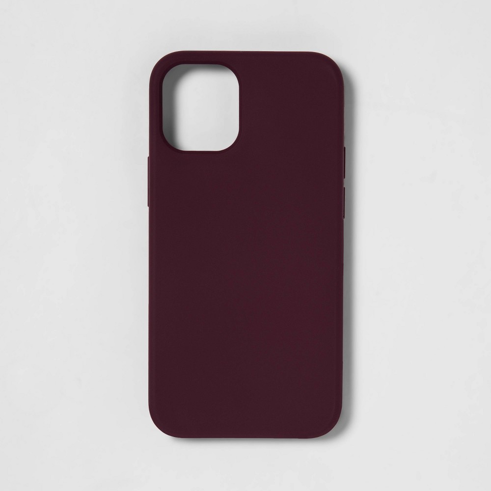 Heydayheyday Apple Iphone 12 Mini Silicone Case Mulberry Purple Dailymail