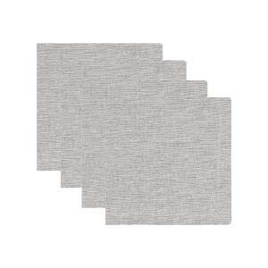 Design Imports Space Dyed Napkin Set/4, Graphite - 1 of 4