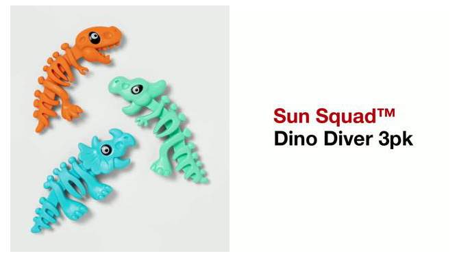 Dino Diver 3pk - Sun Squad&#8482;, 2 of 5, play video