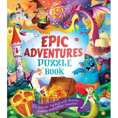 Epic Adventures Puzzle Book - by  Gareth Moore (Paperback)