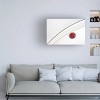 Trademark Fine Art Rolf Endermann  red in small dosage Canvas Wall Art - 2 of 4