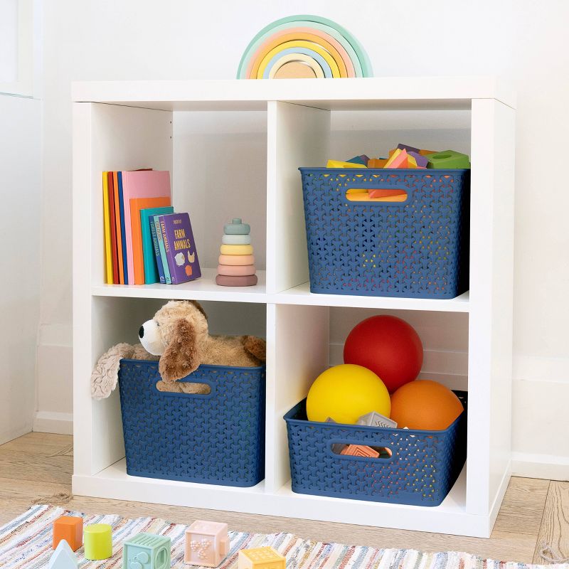 Y-Weave Medium Decorative Storage Basket - Brightroom™, 3 of 12