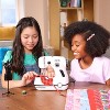 Miraculous Ladybug Marinette's Mini Portable Sewing Machine For Kids, Dual Speed with Fabric, Black Mannequin, Superhero Mask Cutouts, And Foot Pedal - 2 of 4