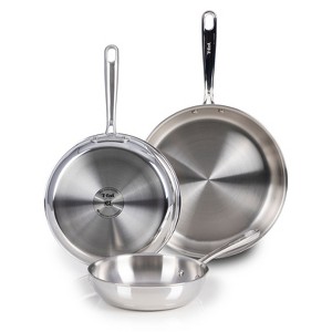 T-fal Stainless Steel Cookware Set, Pro Tri-Ply - 1 of 4
