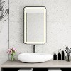 NicBex Rectangular Midecine Cabinet with LED&3 Adjustable Shelves,Wall Mounted&Recessed Bathroom Cabinet with Mirror,3 Optional LED Modes - 4 of 4