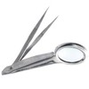 Sluice Fox 4X Magnifying Glass with Fine Point Tweezers – Precision Tool for Prospecting and Hobbyists - 4 of 4