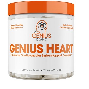 Genius Heart and Cardiovascular Health Supplement - The Genius Brand - 1 of 3