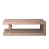 NicBex Modern Coffee Table, Wood Coffee Table for Living Room, Side Tables - 2 of 4