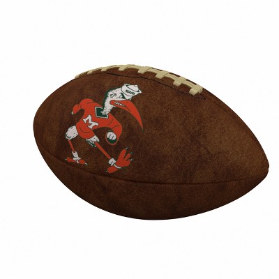 NCAA Miami Hurricanes Official-Size Vintage Football