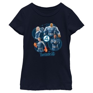 Girls The Fantastic Four: First Steps Family Team T Shirt - 1 of 4