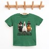 Chick or Treat Halloween Chickens - Youth Short Sleeve Graphic T-Shirt and Toddler Short Sleeve Graphic T-Shirt - 2 of 4