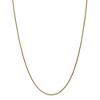 Black Bow Jewelry 1.65mm 10K Yellow Gold Solid Spiga Chain Bracelet, 7 Inch - image 3 of 4