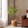 Gulches 70 Inch Artificial Bamboo Tree Plants, Suitable for Both Indoor and Outdoor Spaces - 2 of 4