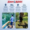 KneeRover All Terrain Fusion Patented Knee Scooter with 4 Wheel Steering - 3 of 4